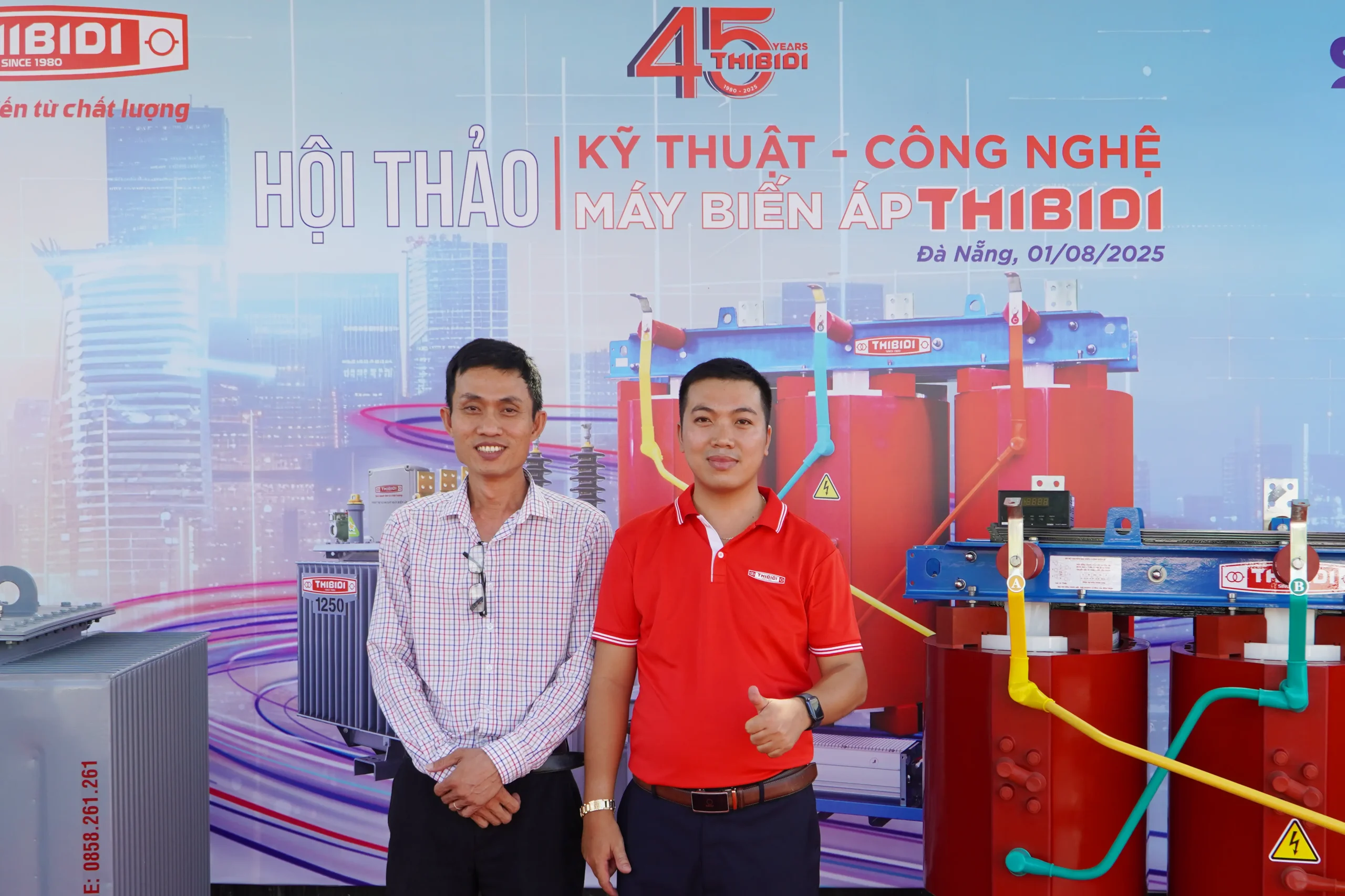 Hội Thảo Kỹ Thuật Công Nghệ Máy Biến Áp THIBIDI Tại Đà Nẵng - Tự Hào Đồng Hành Cùng Khách Hàng, Đại Lý Miền Trung DSC07331 scaled