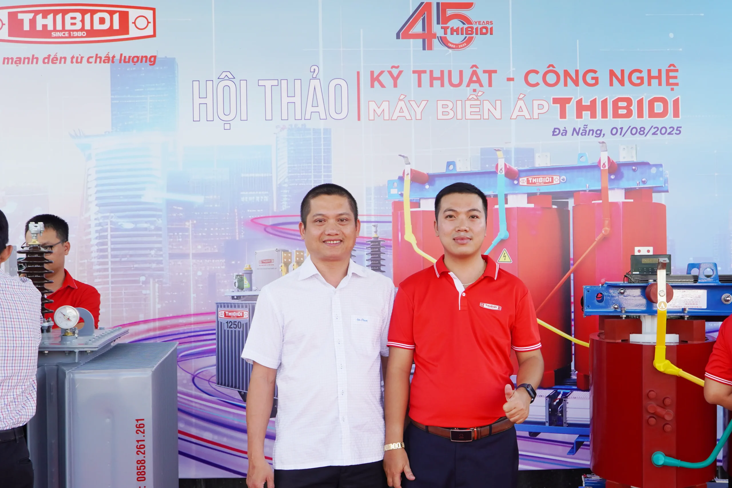 Hội Thảo Kỹ Thuật Công Nghệ Máy Biến Áp THIBIDI Tại Đà Nẵng - Tự Hào Đồng Hành Cùng Khách Hàng, Đại Lý Miền Trung DSC07390 scaled