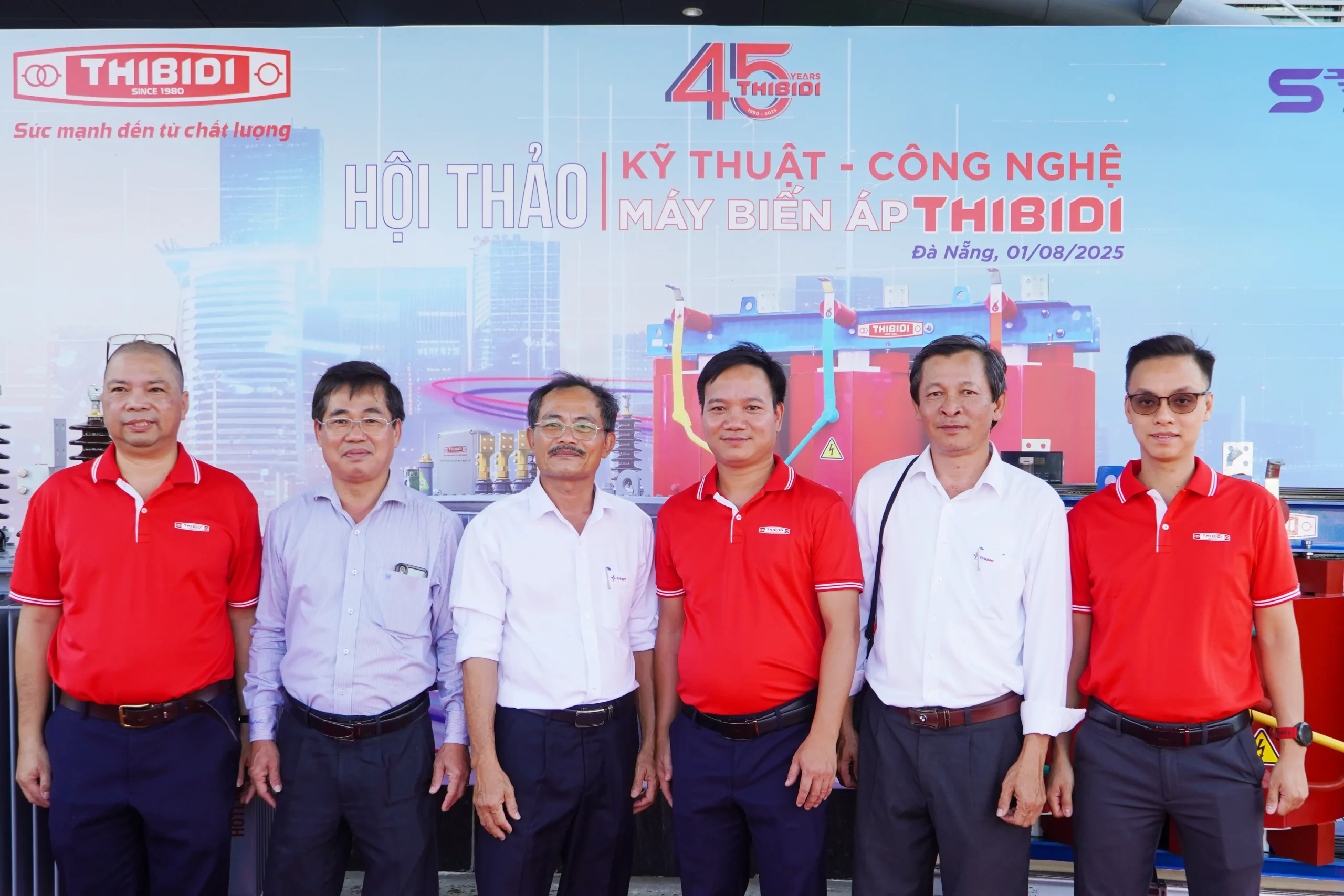 Hội Thảo Kỹ Thuật Công Nghệ Máy Biến Áp THIBIDI Tại Đà Nẵng - Tự Hào Đồng Hành Cùng Khách Hàng, Đại Lý Miền Trung DSC07412 scaled