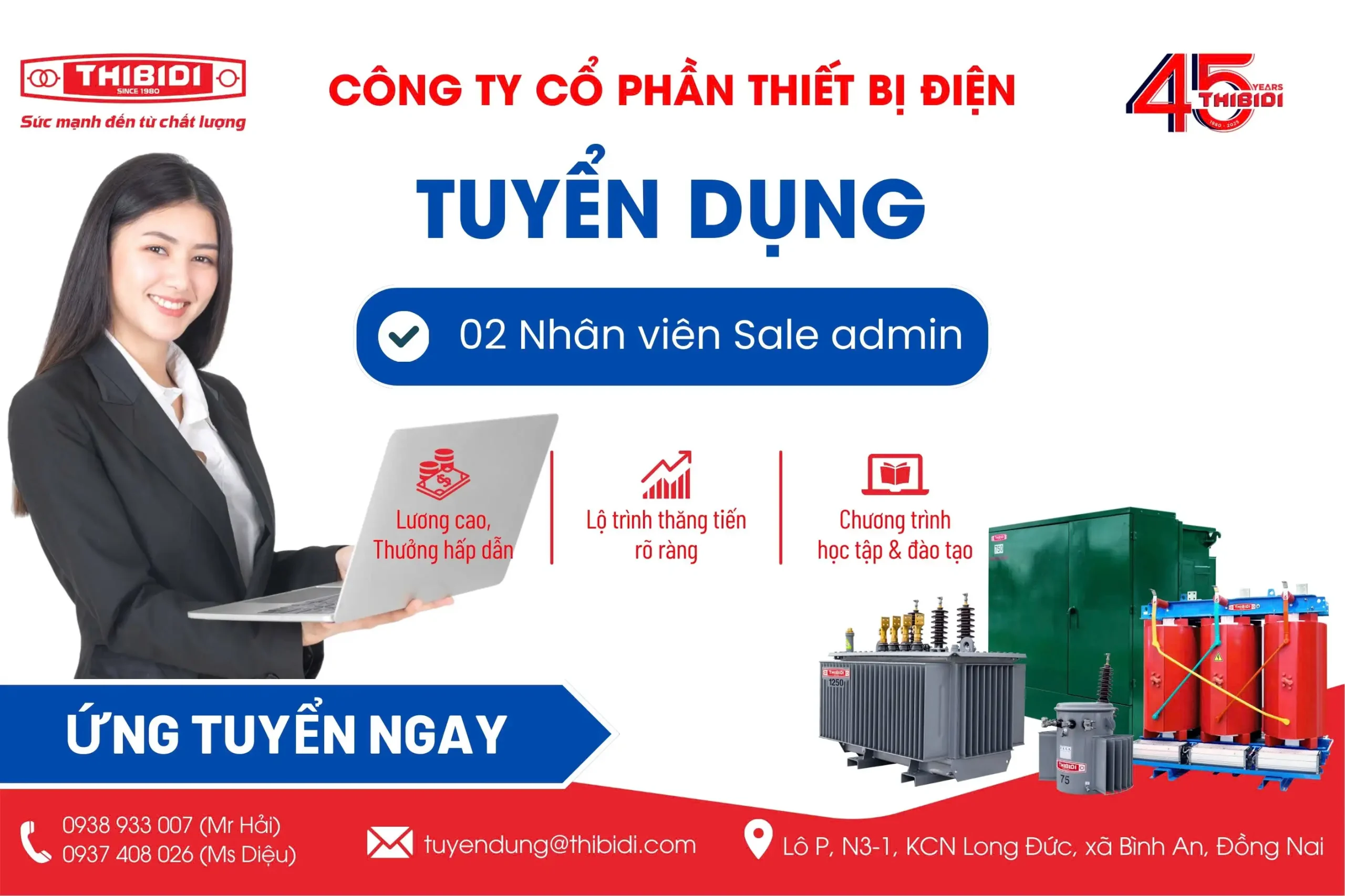Tuyển dụng nhân viên Sale admin