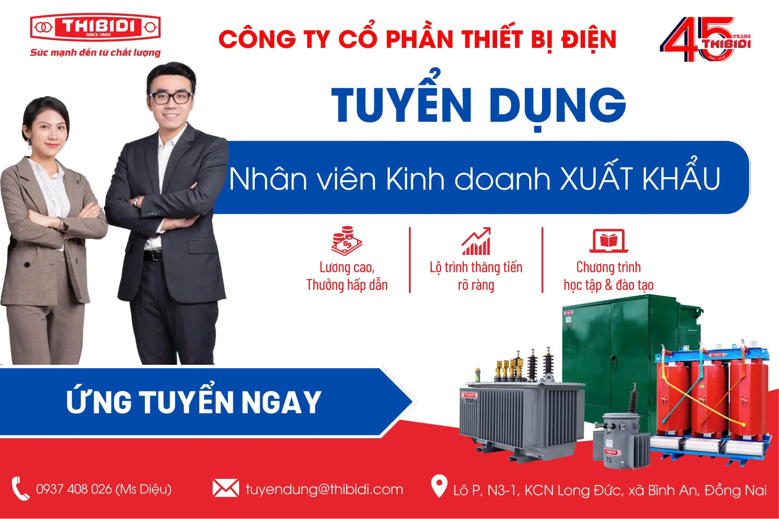 Tuyển dụng nhân viên kinh doanh xuất khẩu
