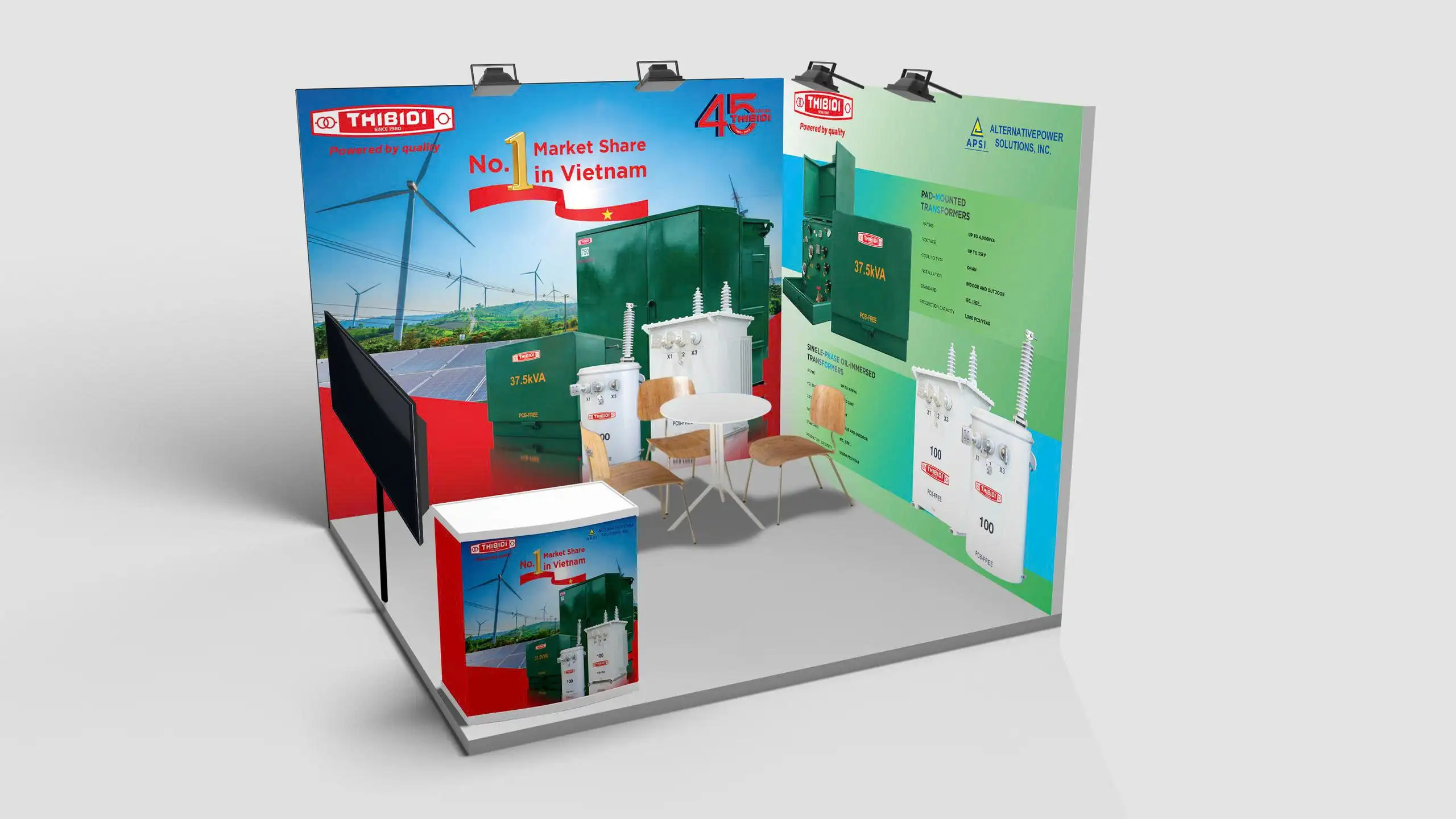 THIBIDI tham gia triển lãm Quốc tế IIEE 3E XPO 2025 - Sự kiện chuyên ngành lớn nhất Philippines gian hang THIBIDI tai IIEE 3E XPO 2025