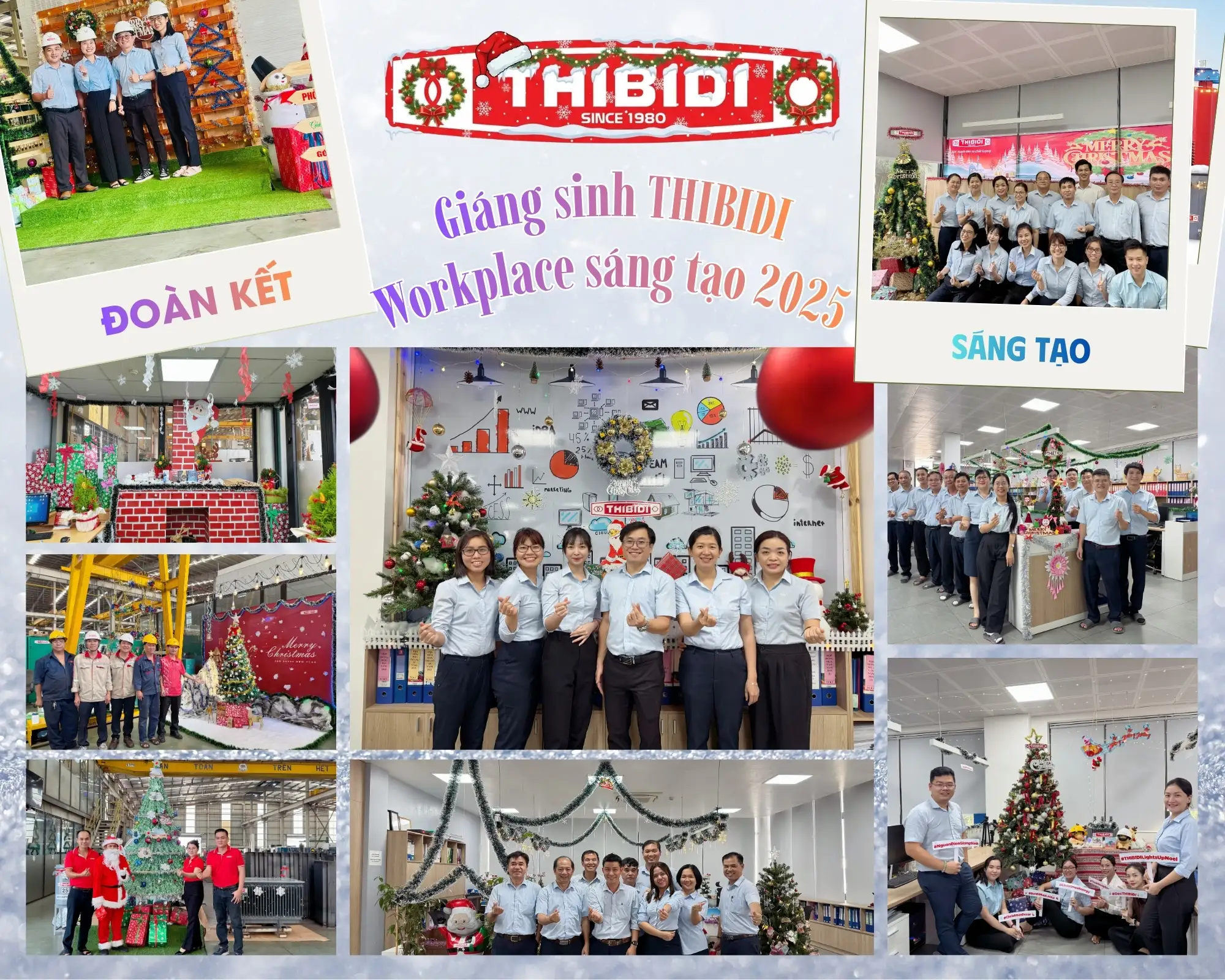 GIANG SINH THIBIDI 2025 KHI SU SANG TAO HOA QUYEN CUNG TINH THAN 5S RUC RO 1