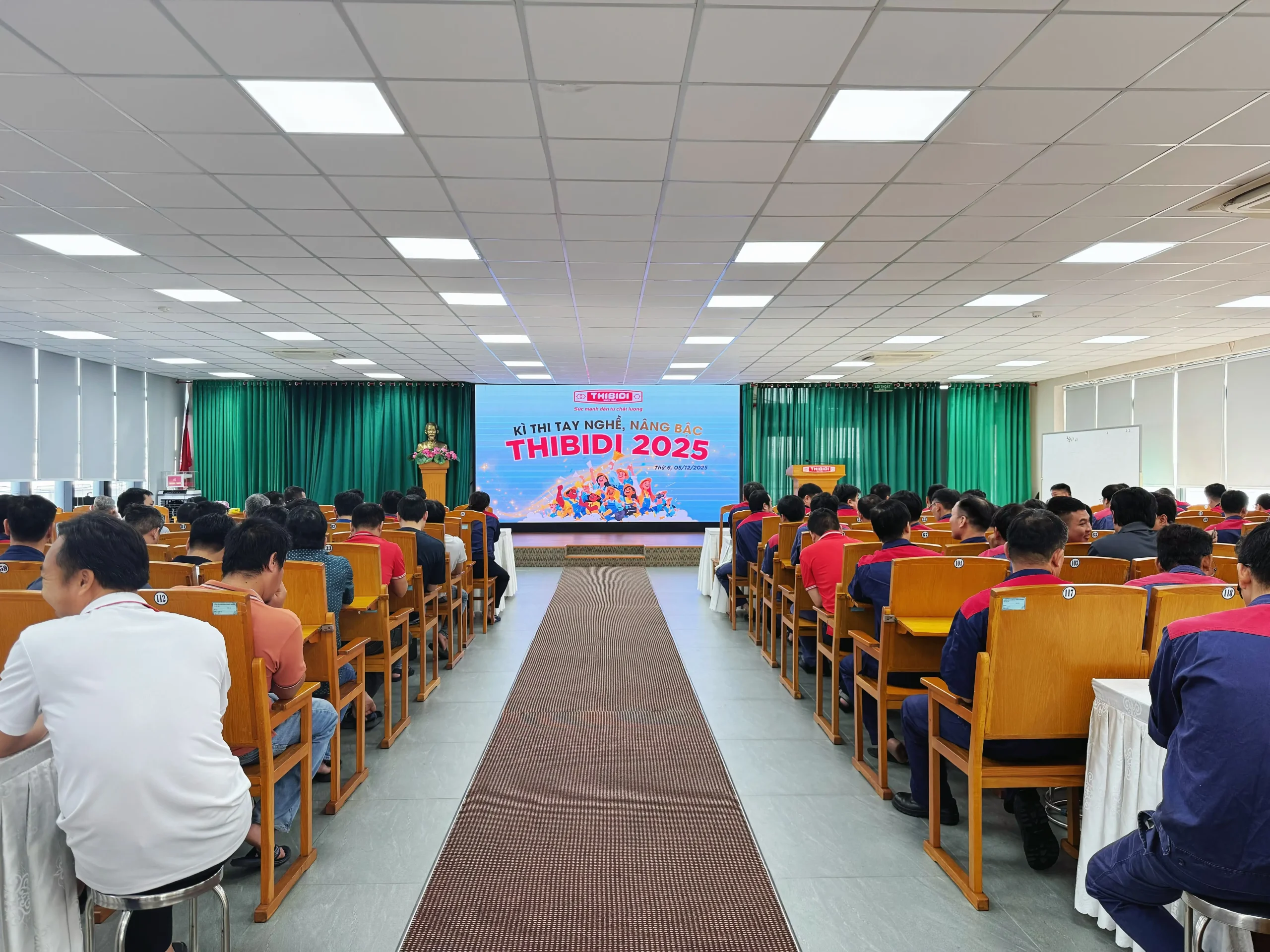 THIBIDI Hợp Tác Cùng Trường Cao Đẳng Kỹ Thuật Cao Thắng Tổ Chức Thành Công Kỳ Thi Tay Nghề, Nâng Bậc Năm 2025 z7293906512823 108292eeb8fc3003cf45fa5a171f64be scaled
