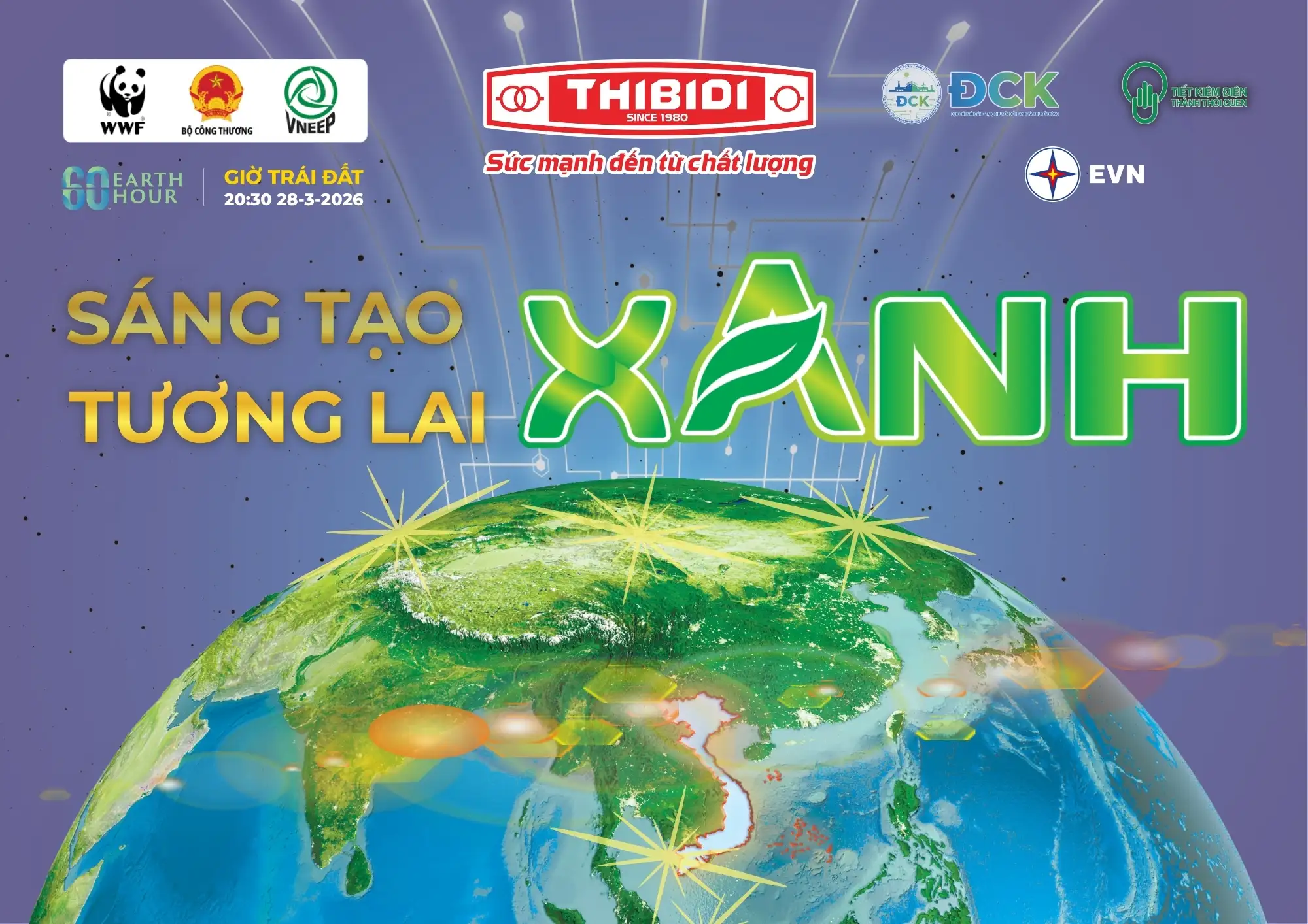 THIBIDI hưởng ứng Giờ Trái Đất 2026: Cam kết vì một hệ thống lưới điện xanh