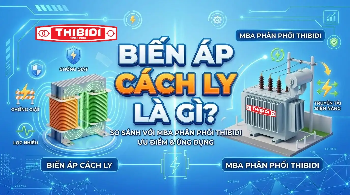 biến áp cách ly là gì. so sánh biến áp cách ly và máy biến áp phân phối