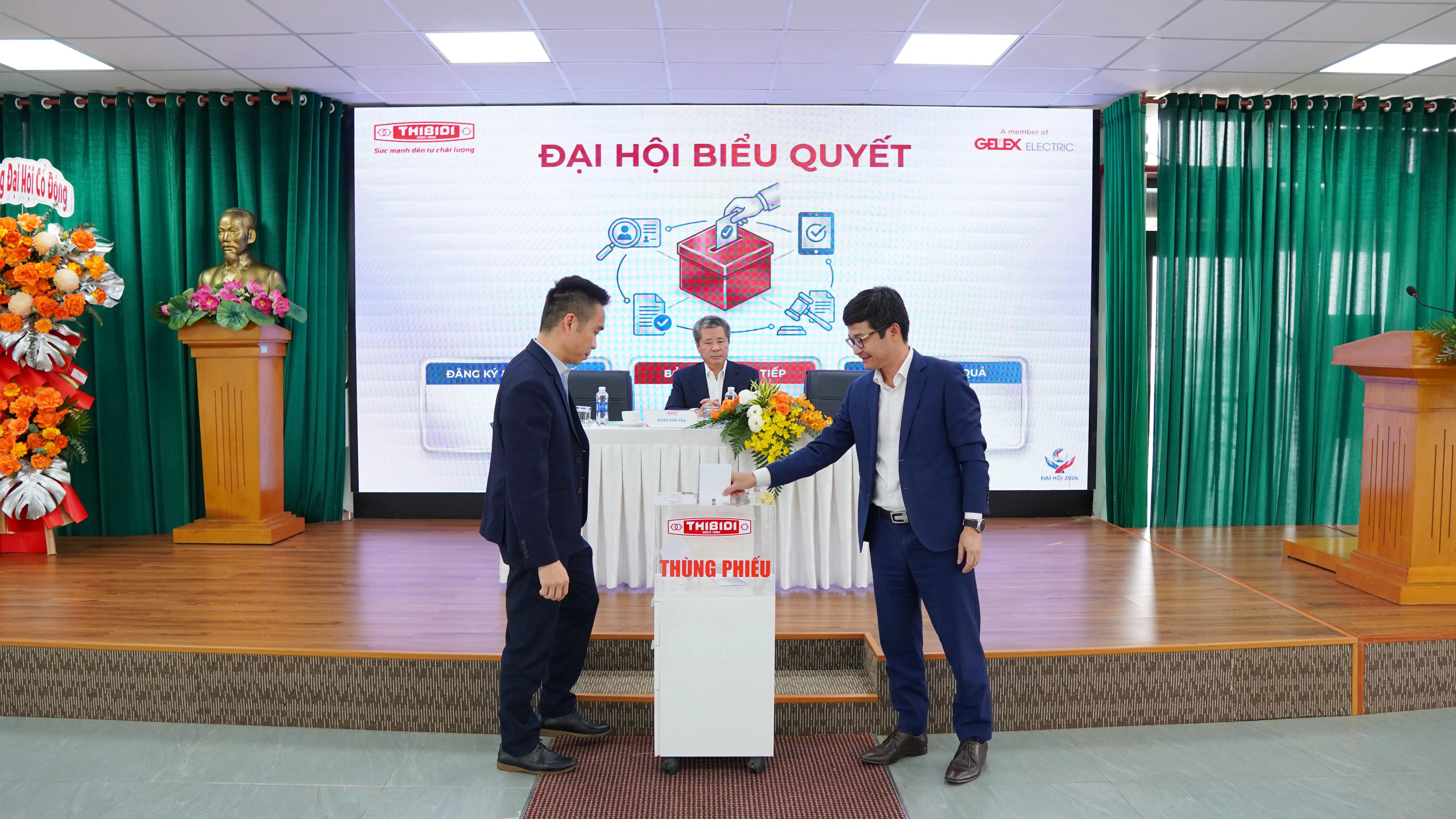THIBIDI tổ chức thành công Đại hội đồng cổ đông thường niên năm 2026 Đại hội đồng cổ đông 2026 tại THIBIDI