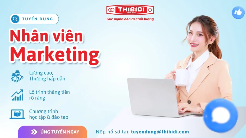 tuyển dụng chuyên viên truyền thông marketing làm việc tại Đồng Nai