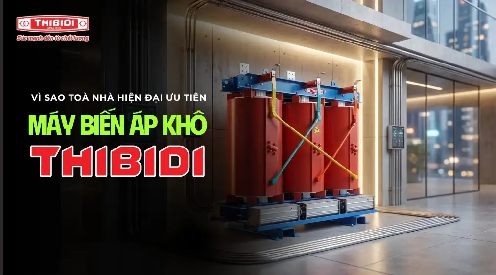 Vì sao toà nhà hiện đại ưu tiên máy biến áp khô