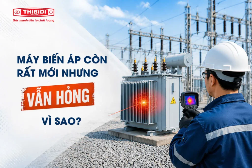 Vì sao nhiều máy biến áp hỏng dù còn mới?